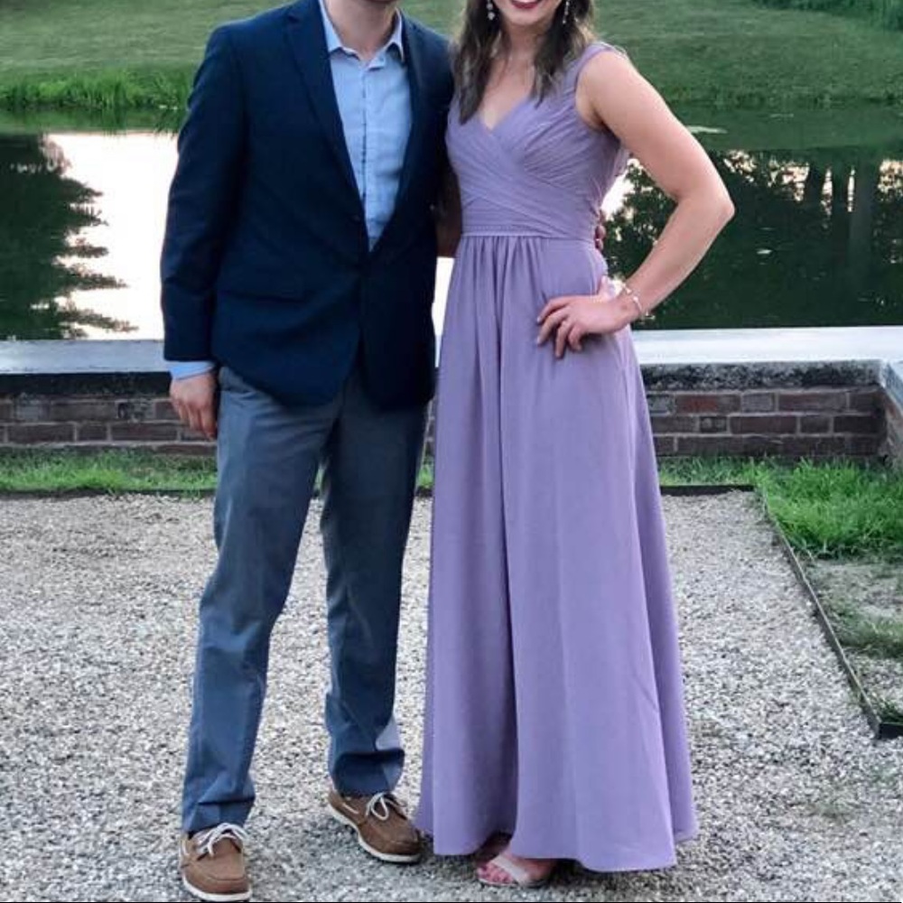 Sorella Vita dusty lavender bridesmaid dress